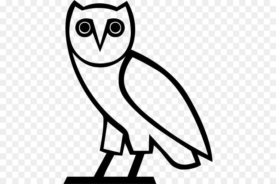 OVO Sound Logo - Owl OVO Sound October's Very Own Logo - owl png download - 486*600 ...