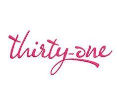 Thirty-One Logo - Best Personalization Options Thirty One Image. The Selection