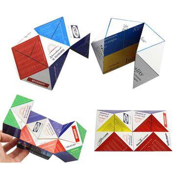 Diamond China Logo - China OEM Advertising Diamond Folding Cube Promotional Items With ...