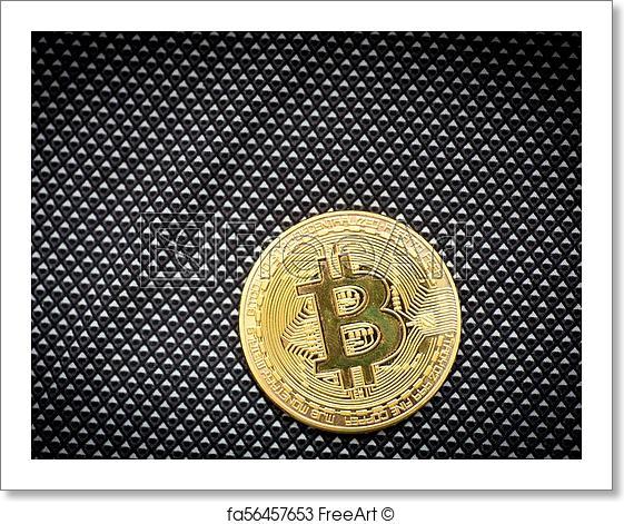 Gold Bitcoin Logo - Free art print of Bitcoin logo gold coin last bitcoin symbol