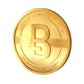 Gold Bitcoin Logo - Ƀ is for Bitcoin