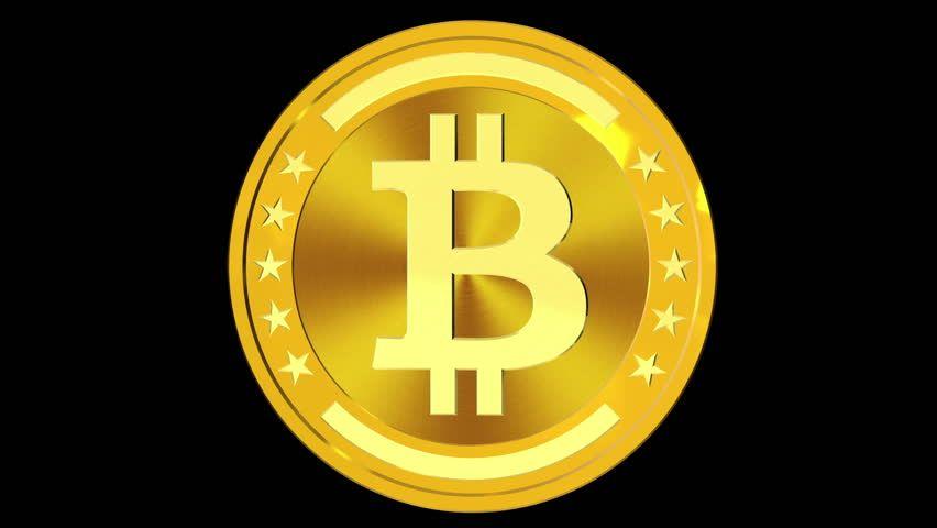 Gold Bitcoin Logo - Similar to 1011857315 Popular HD Royalty Free Videos ...