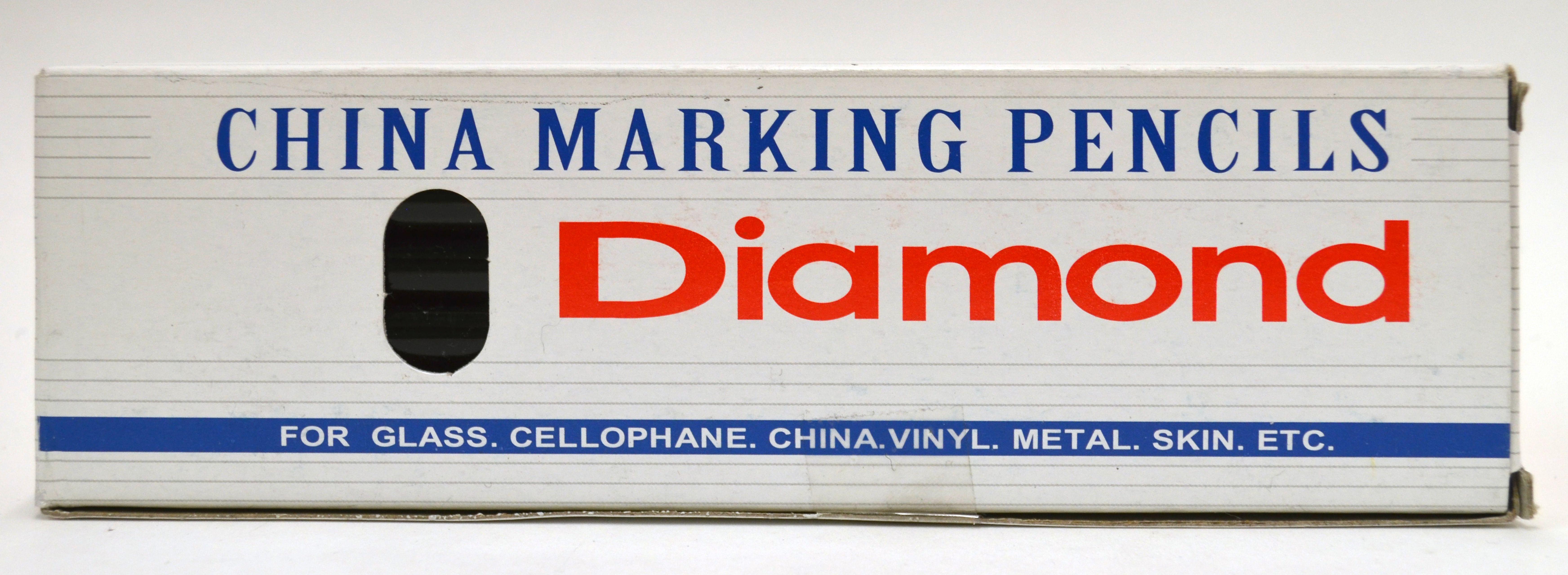 Diamond China Logo - Diamond China Marking Pencil - 12/pk
