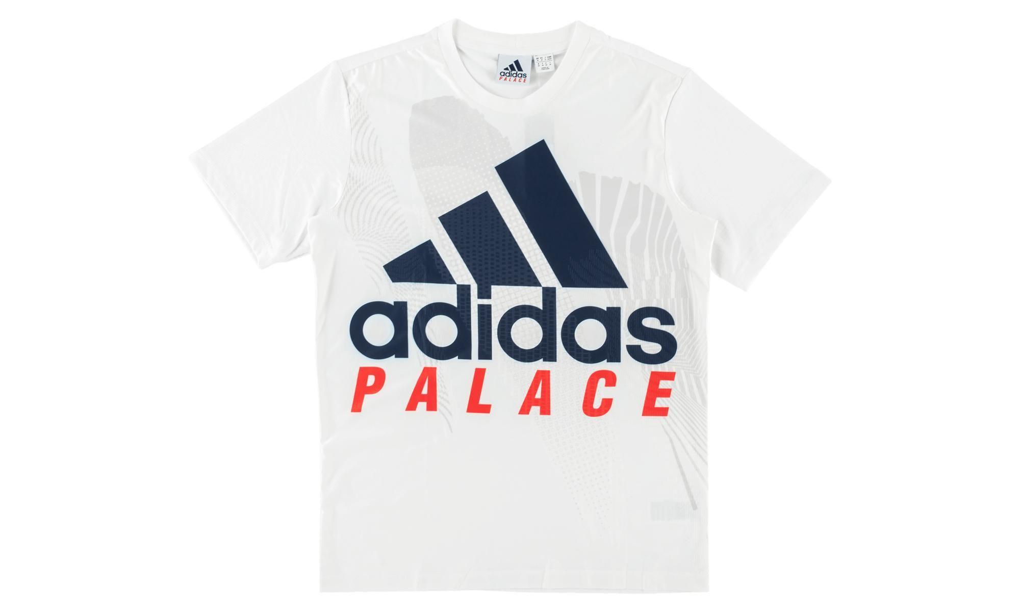 Palace Clothes Logo - Palace Adidas Graphic Tee in White for Men