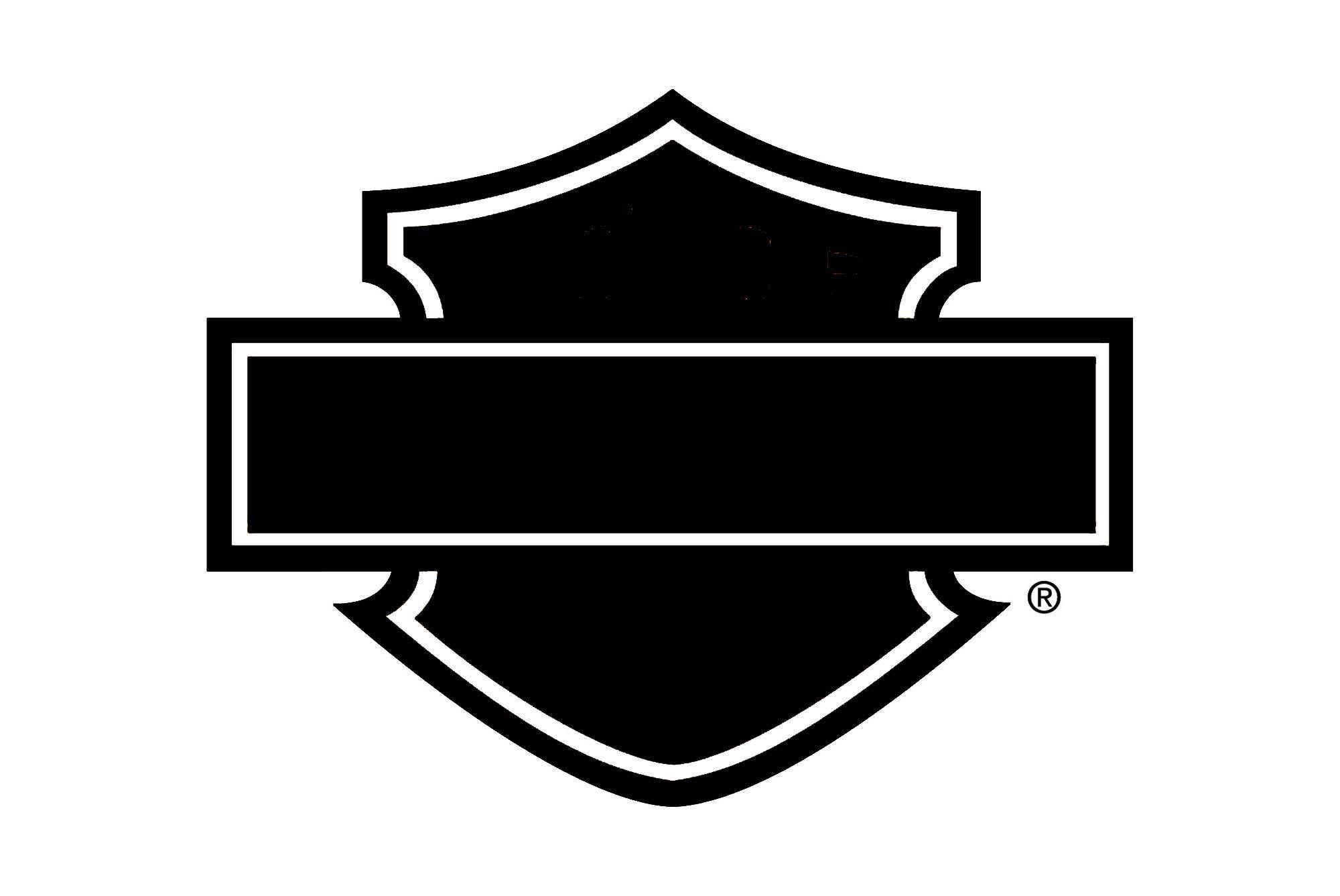 Empty Logo - Blank harley davidson Logos
