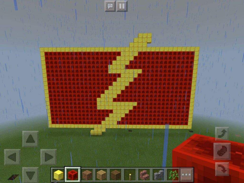 Red Minecraft Logo - Minecraft flash logo!!!!. The Flash Amino