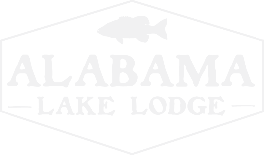 Little Black and White Alabama Logo - white-logo-tiny | Alabama Lake Lodge