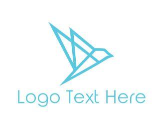 Dove in Triangle Logo - Dove Logo Design. Make a Dove Logo