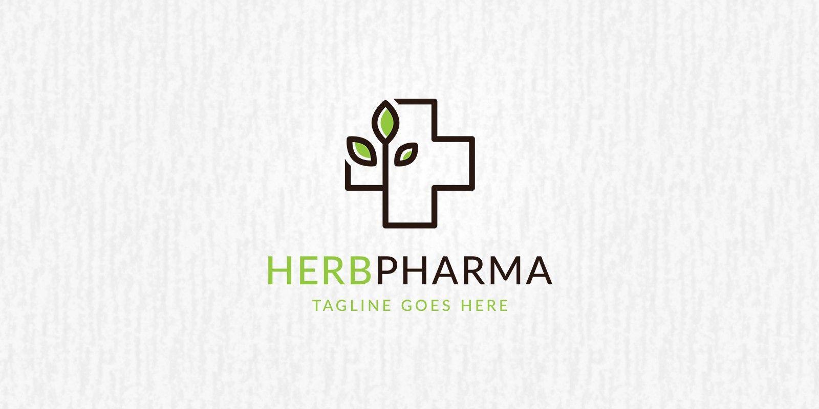 Pharmacy Logo - Herbal Pharmacy Logo