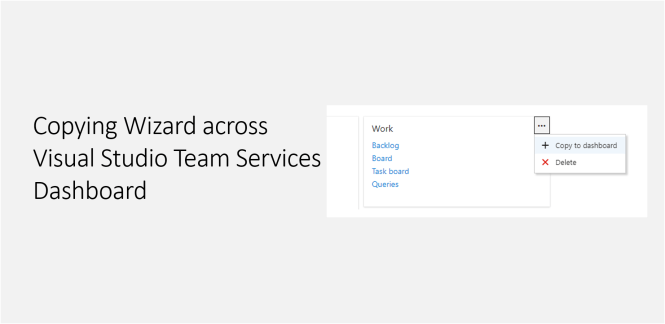 Visual Studio Team Services Logo - Copying Widget across Visual Studio Team Services Dashboards - Daily ...