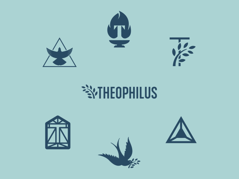 Dove in Triangle Logo - Theophilus Logo Collection