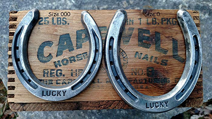 Lucky Horseshoe Logo - Amazon.com: Lucky Horseshoe: Handmade