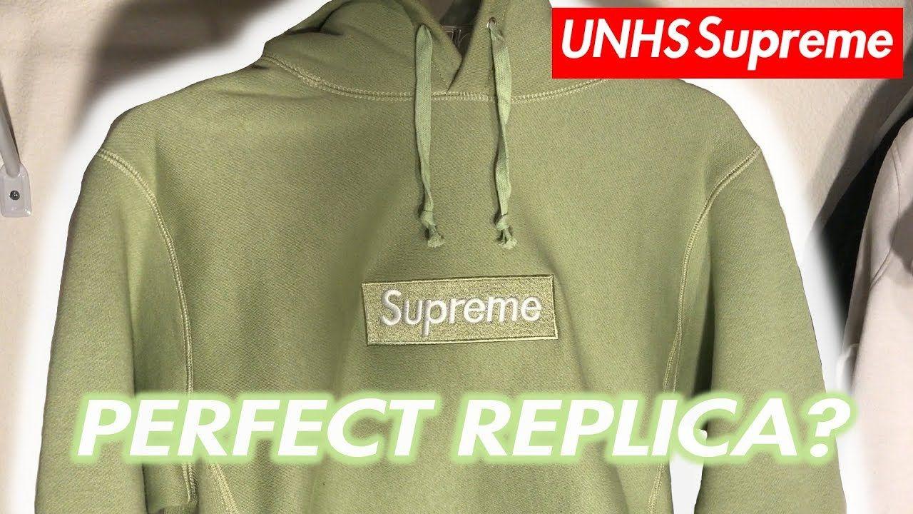 Green Supreme Hoodie Box Logo - UNHS SUPREME SAGE BOX LOGO HOODIE REVIEW! (PERFECT REPLICA!) - YouTube