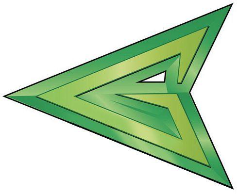 Green Arrow Logo - Pix For > Green Arrow Superhero Symbol | DC hero's | Green arrow ...