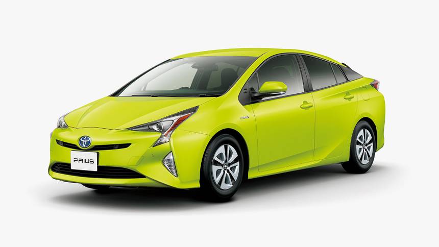 Green and Yellow Car Logo - Toyota's Thermo-Tect Lime Green paint saves energy and lives. Why ...