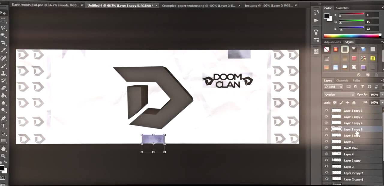 Darth Clan Logo - DooM Clan Header - YouTube