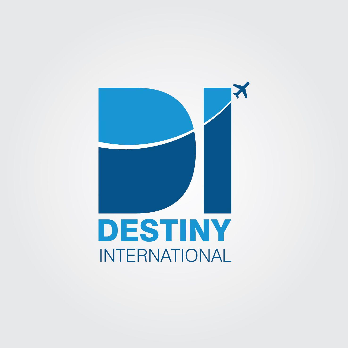 International Logo - Destiny International Logo Design GraphicsNeel Graphics