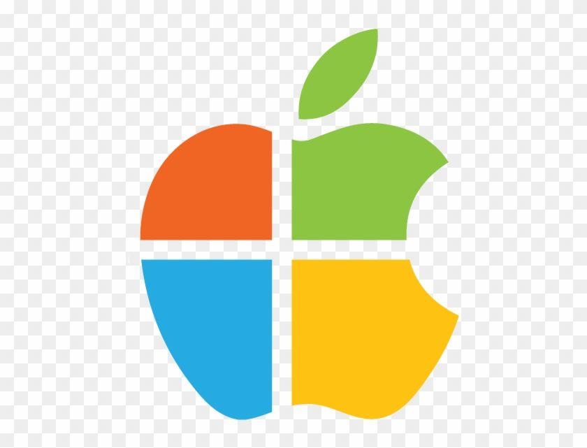 Apple Windows Logo - Battle Of The Ecosystems And Apple Logo Transparent