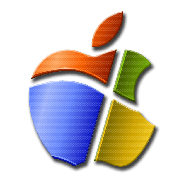 Apple Windows Logo - Apple Windows Logo by papillongrafix on DeviantArt
