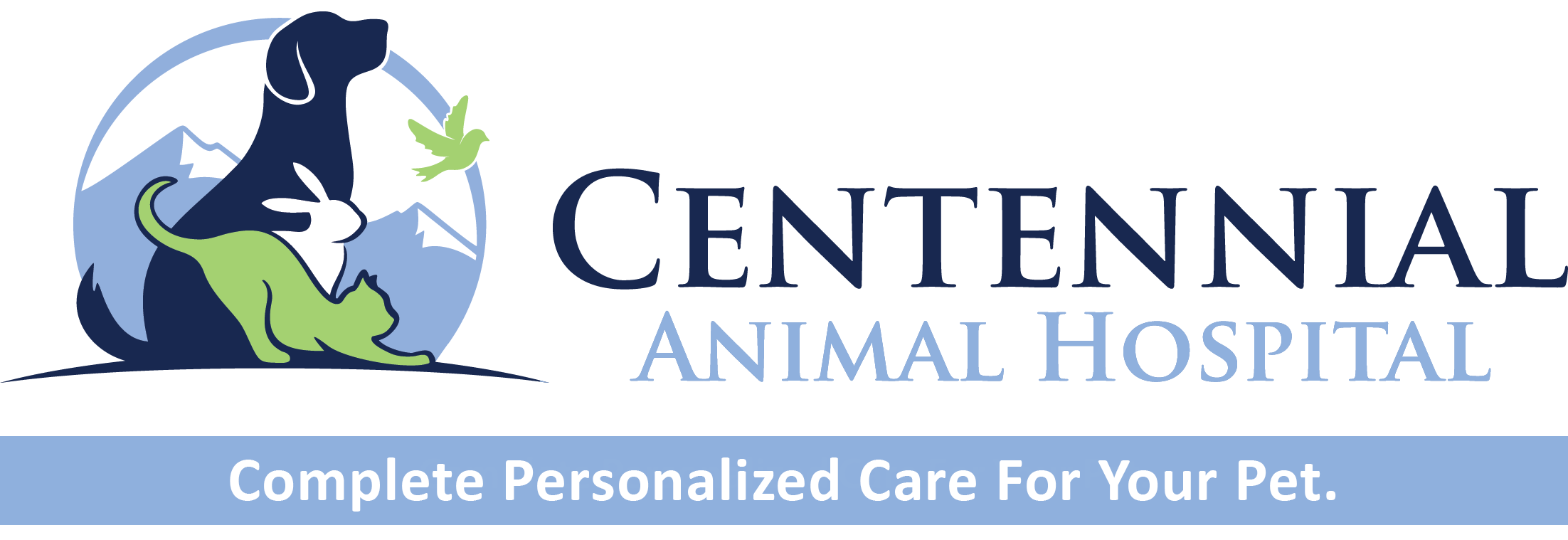 Animal Hospital Logo - Colorado Springs, CO Veterinarian - Centennial Animal Hospital - Dr ...