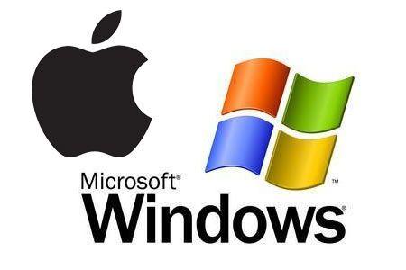 Apple Windows Logo - NPD reports co-existence of Apple and Windows PCs in U.S. households ...