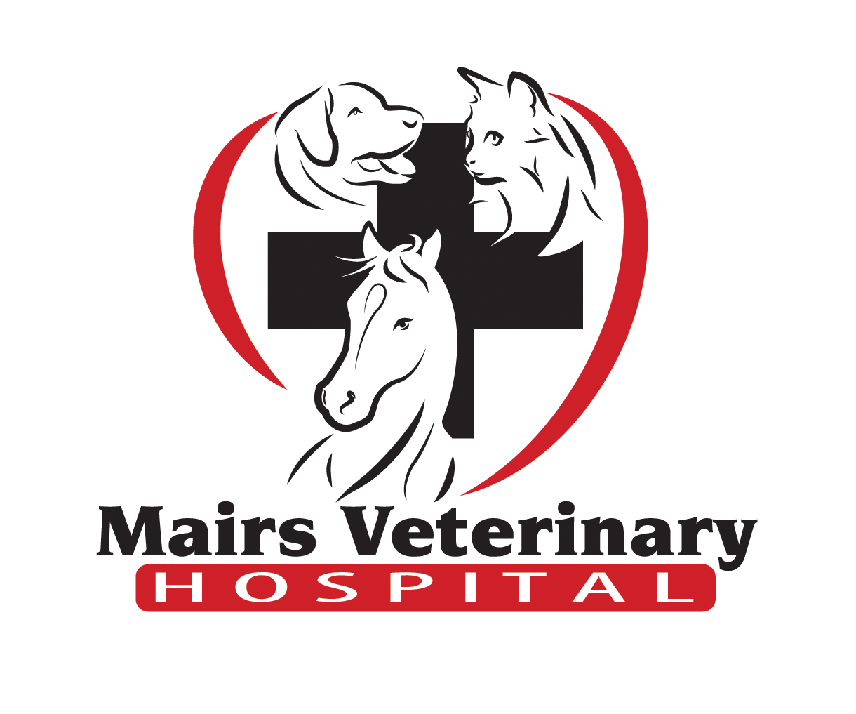 Animal Hospital Logo - Mairs Veterinary Hospital - Veterinarian in Wooster, OH US