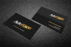 Automotive Business Card Logo - Bold Business Card Designs. Automotive Business Card Design