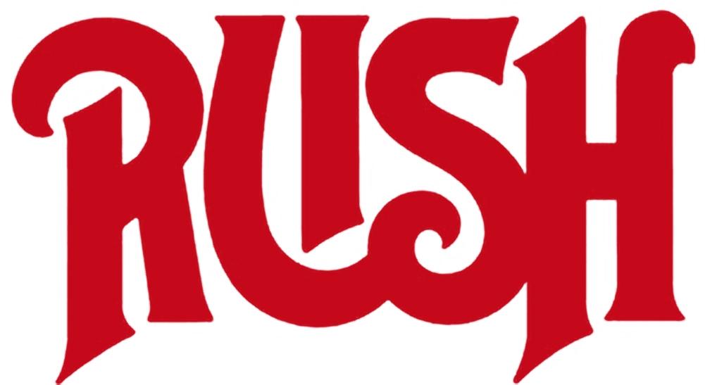 Red Minecraft Logo - Rush Old Logo Rub On Sticker