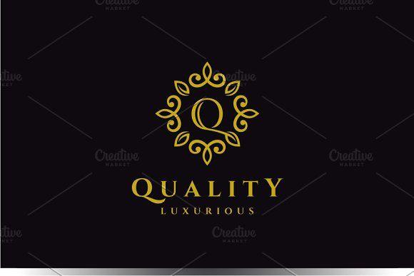Luxury Q Logo - Letter Q Luxury Logo Logo Templates Creative Market