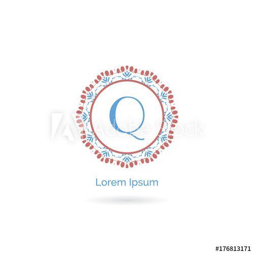 Luxury Q Logo - Cosmetic and beauty brand Q logo design illustration. Luxury letter