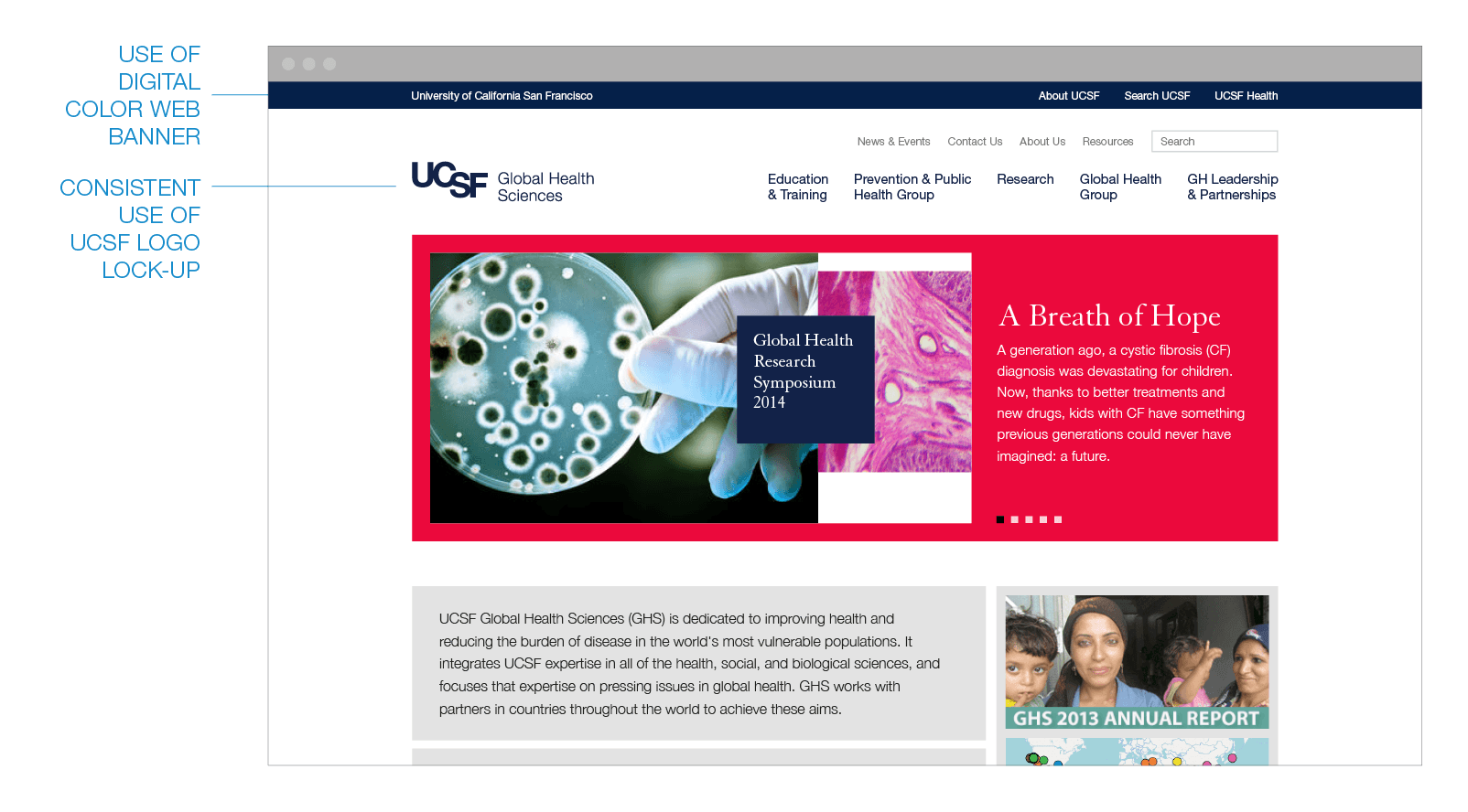 Other Web Logo - Website Standards. UCSF Brand Identity