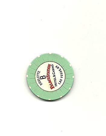Boulder Station Logo - $1 boulder station green table b roulette casino chip