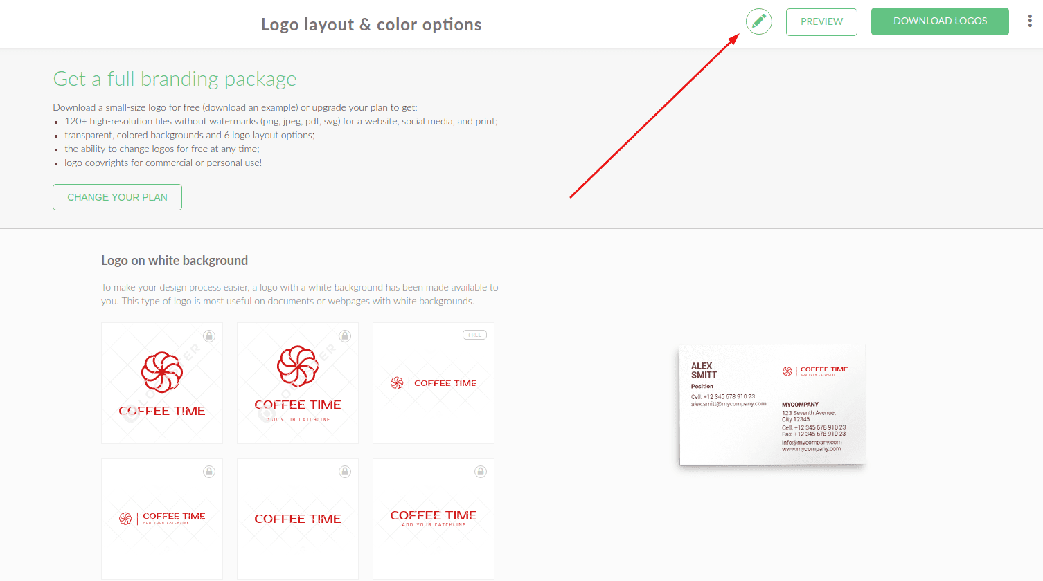 Other Web Logo - How to change the color, font, text of logo or other products. Logo