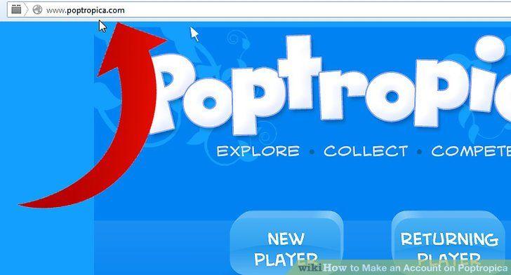 Poptropica Logo - How to Make an Account on Poptropica: 6 Steps (with Picture)