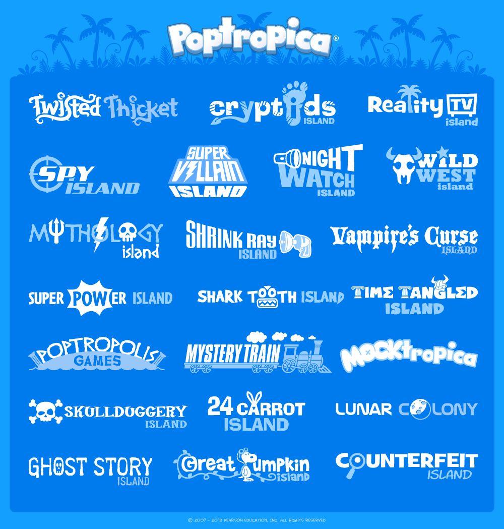 Poptropica Logo - Poptropica Game - Mobile and Web on Behance