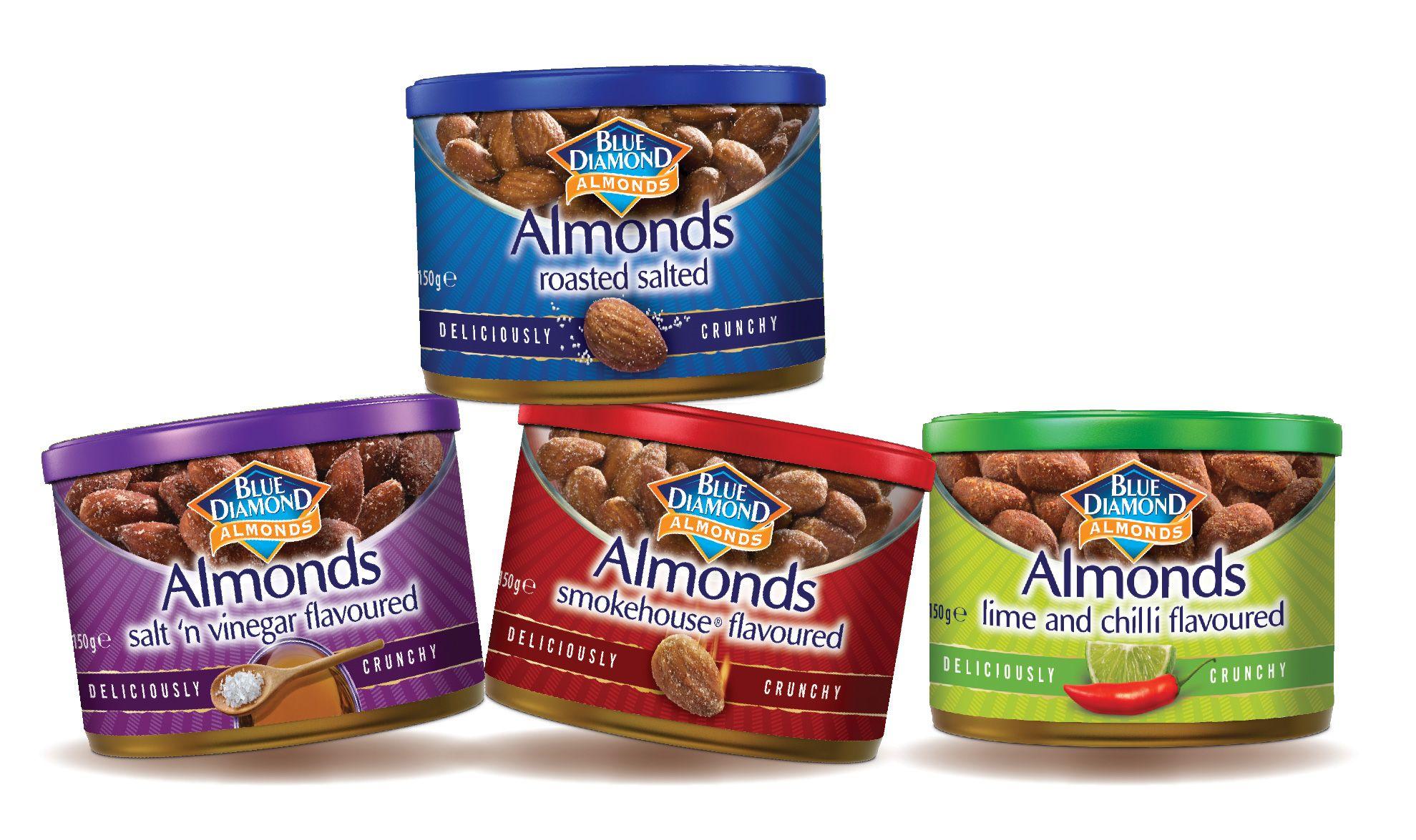 Blue Diamond Foods Logo - Blue Diamond Growers launches new flavoured snack nuts | Get It ...