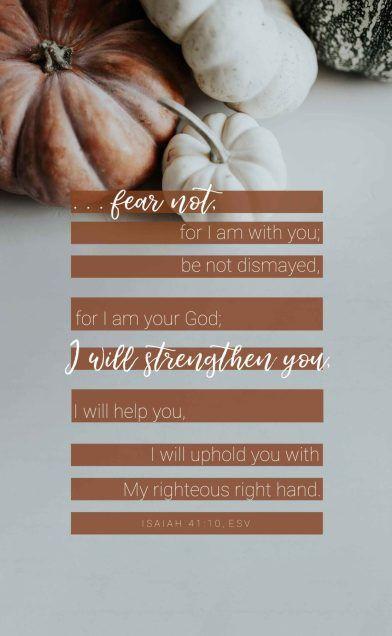 Printable Fear of God Logo - Upheld by God's Righteous Hand | Free Isaiah 41:10 Printable Card ...