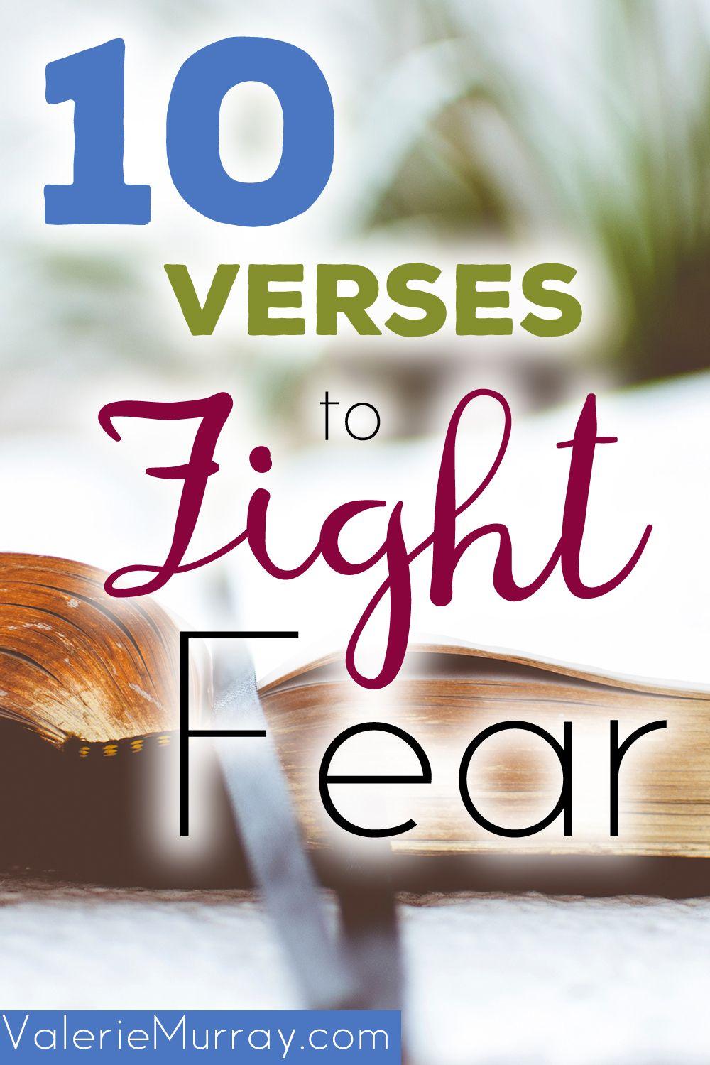 Printable Fear of God Logo - 10 Verses to Fight Fear (free printable | Truths, Thoughts and Verses