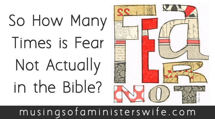 Printable Fear of God Logo - So How Many Times is Fear Not Actually in the Bible?