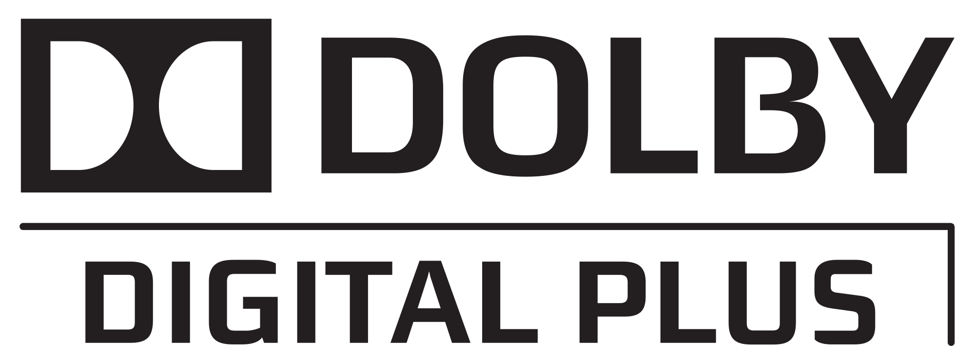 Dolby Digital Logo - File:Dolby-Digital-Plus-Logo.svg - Wikimedia Commons