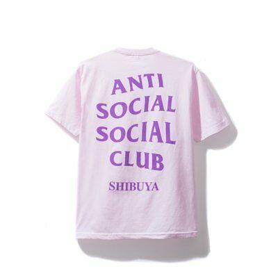 Supreme Purple Logo - DS ANTI SOCIAL Social Club ASSC Purple Logo Shibuya Pink Tee Shirt ...