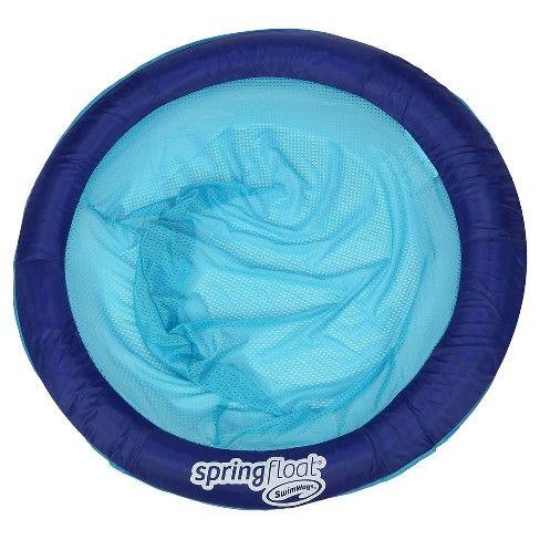 Light Blue Dark Blue Circle Logo - Spring Float Papasan - Dark Blue/Light Blue : Target