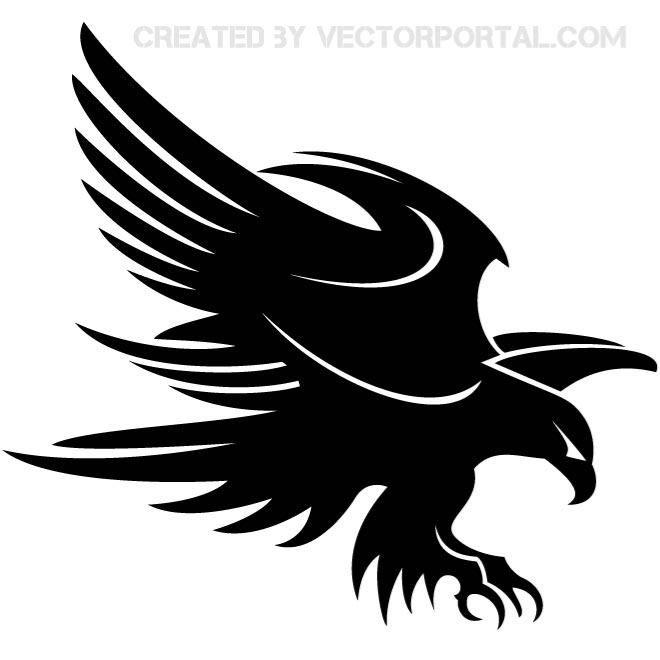Attacking Bird Logo - EAGLE ATTACKING STOCK ILLUSTRATION - Download at Vectorportal