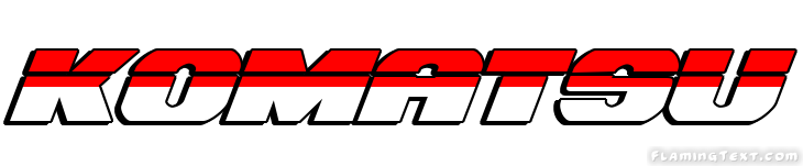 Komatsu Logo - Japan Logo | Free Logo Design Tool from Flaming Text