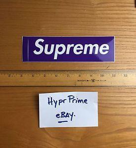 Supreme Purple Logo - Supreme Purple Box Logo Sticker 100% Authentic 3 6 Mafia - Tee ...