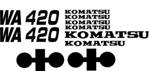 Komatsu Logo - Komatsu Decal