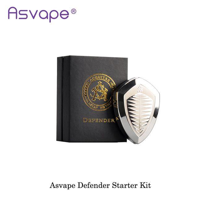 Vape Mod Logo - Authentic Asvape Defender Kit 1200mA built in All In One e cig