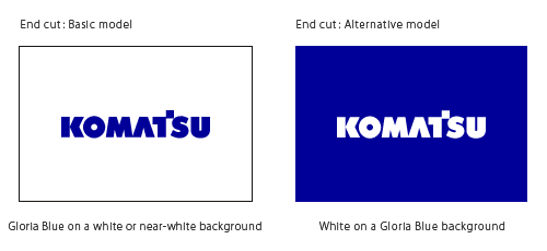 Komatsu Logo - KOMATSU : About the Komatsu Logotype Manual : Basic Design