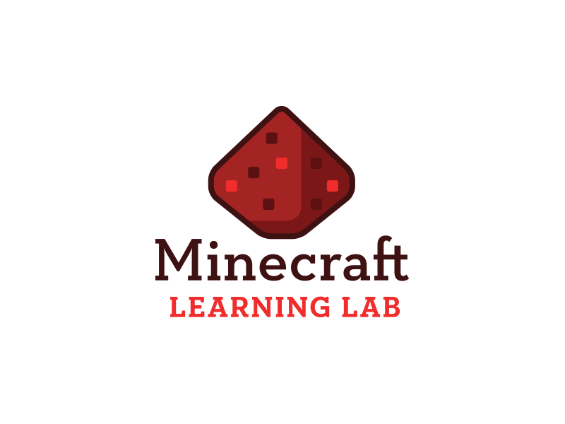 Red Minecraft Logo - Minecraft Learning Lab Logo Concept by Matthew Dimmett. Dribbble
