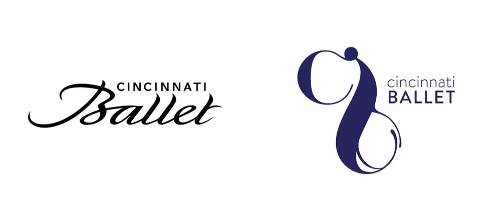 Ballet Logo - Brand New: New Logo for Cincinnati Ballet
